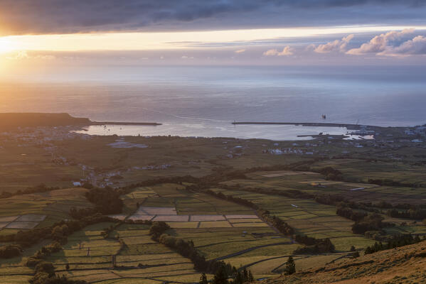 Sunrise at Terceria island, Azores islands, Portugal 