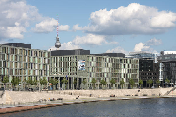 The Futurium (House of Future) building along Sprea River, Berlin, Germany, Europe