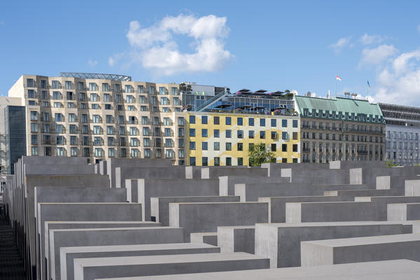 The Holocaust memorial monument in Mitte district in the centre of Berlin, Germany, Europe