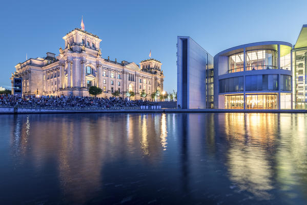 The paul-loebe and marie-elisabeth-lueders-haus in Berlin, Germany, Europe