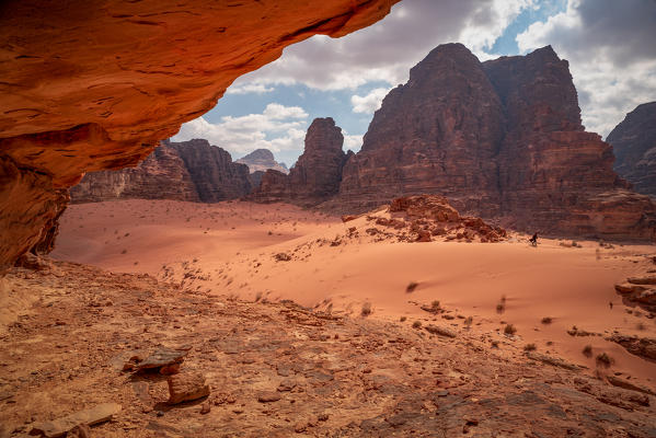Wadi rum desert, south Jordan, Middle east, Asia