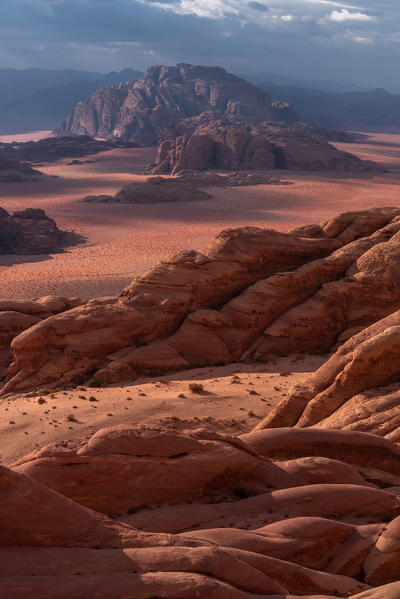 Wadi rum desert, south Jordan, Middle east, Asia