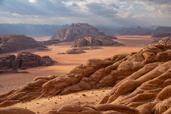 Wadi rum desert, south Jordan, Middle east, Asia
