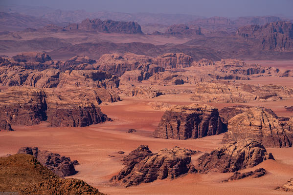 Wadi rum desert, south Jordan, Middle east, Asia