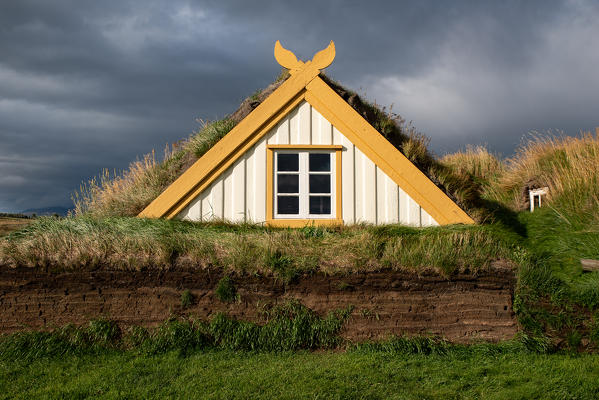 Glaumbaer historical museum, the oldest farm in Iceland, Skagafjordur, Northern Iceland