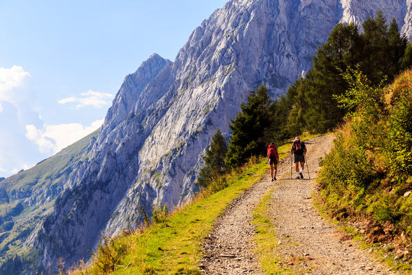 Summer afternoon in the Carnic Alps, Udine province, Friuli Venezia-Giulia region, Italy