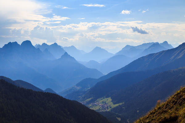 Summer afternoon in the Carnic Alps, Udine province, Friuli Venezia-Giulia region, Italy