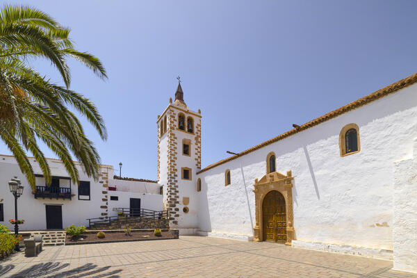 the historical village of Betancuria during a sunny summer day, Fuerteventura, Canary Island, Spain, Europe