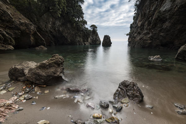 Caletta beach, municipality of Lerici, La Spezia province, Liguria, Italy, Europe