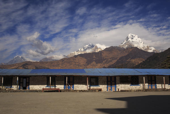 Annapurna range from Ghorepani, Himalayas, Nepal