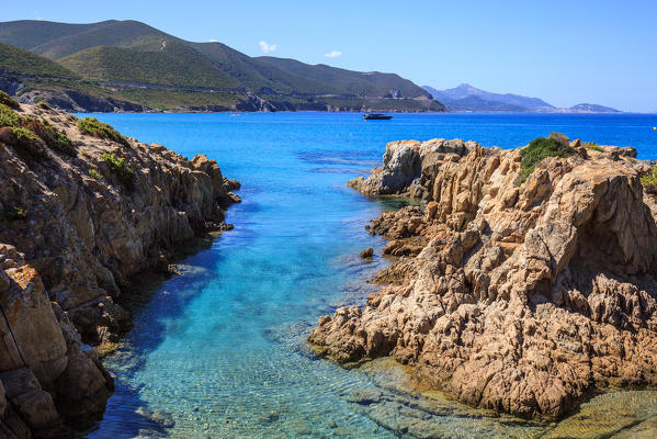 France, Corse, clear water at Ostriconi beach, Balagne