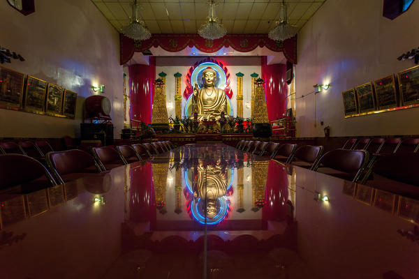 Mahayana Buddhist Temple, New York City, Manhattan, USA, North America