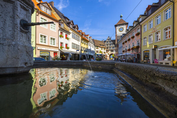Freiburg im Breisgau and its Schwabentor, Baden Wurttemberg, Germany, Deutschland, Western europe