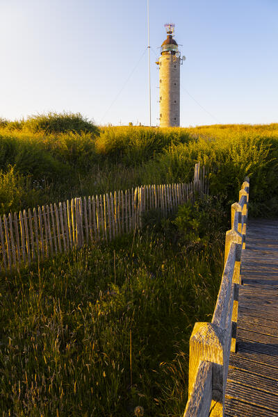 Sunset at Cap Gris Nez , Audinghen, Boulogne sur Mer, Calais, Cote d’Opale, Haute France, France, Western Europe