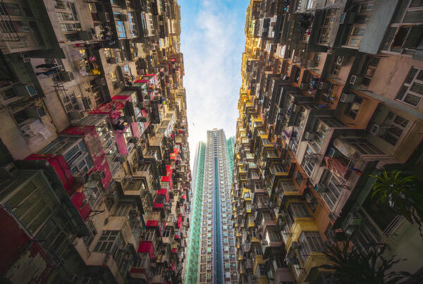 Monster Buildings during daytime, Quarry Bay. Hong Kong, China, Asia