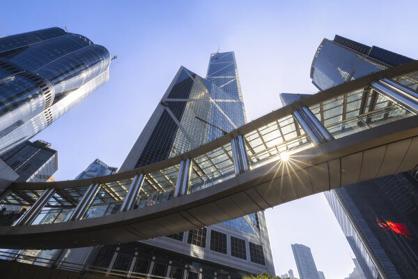 Bank of China Tower, Central, Hong Kong island, Hong Kong, China, Asia