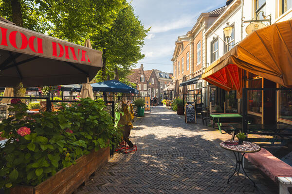 City center of Amersfoort during summer, Amersfoort, Netherlands, Utrecht, Western Europe