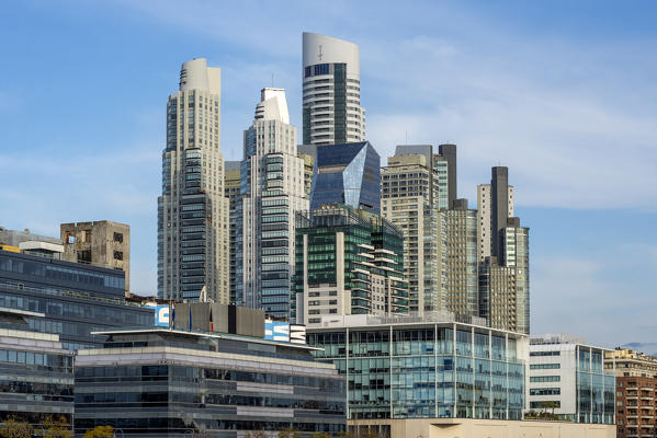 Skyscrapers in the Puerto Madero district, Buenos Aires, Argentina, South America