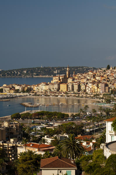 Menton, Cote d'Azur, Alpes-Maritimes, France.