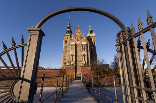 Denmark, Copenhagen, Rosenborg castle.