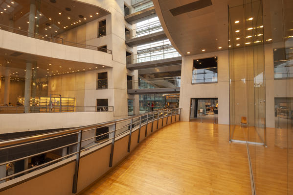 Denmark, Copenhagen, Black Diamond library.