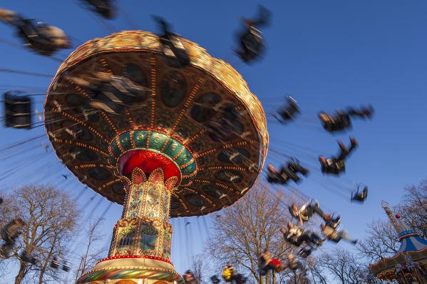 Denmark, Copenhagen, Tivoli gardens.