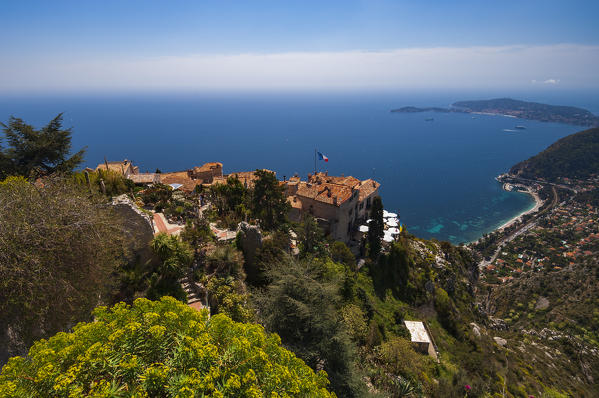 Eze-Village, Cote d'Azur, France.