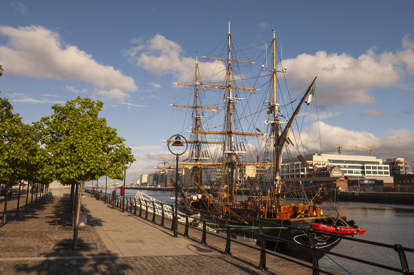 Liffey River, Dublin, Ireland.