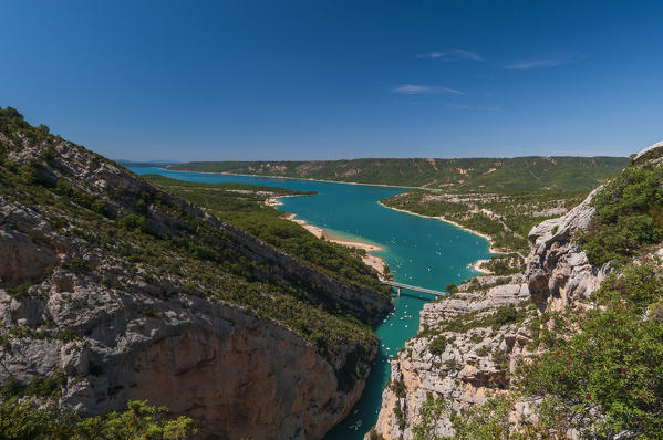 Lake Sainte Croix, Provence, France.