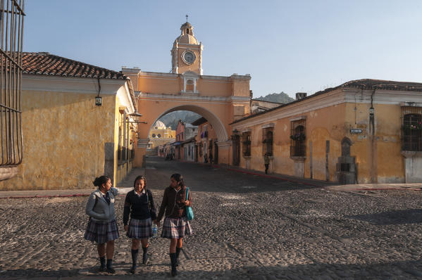 Santa Catalina Arch, Antigua, Guatemala.