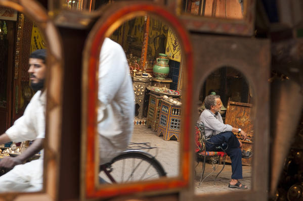 Medina Souk, Marrakech, Morocco.