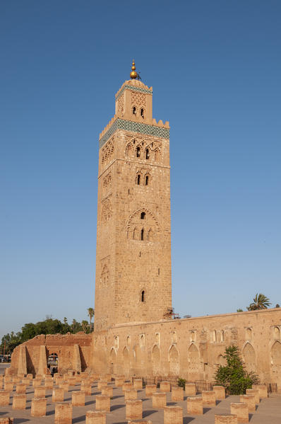 Koutoubia Mosque, Marrakech, Morocco.