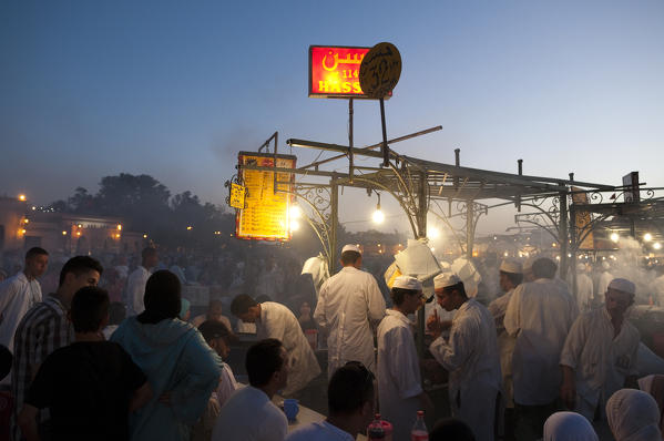 Jema al Fna Square, Marrakech, Morocco.