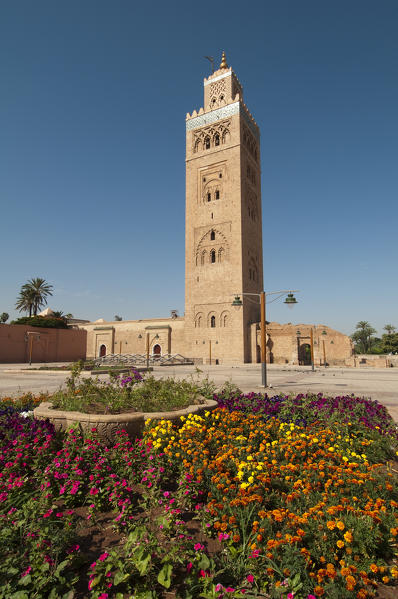 Koutoubia Mosque, Marrakech, Morocco.