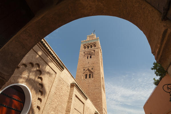Koutoubia Mosque, Marrakech, Morocco.