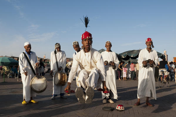 Jema al Fna Square, Marrakech, Morocco.