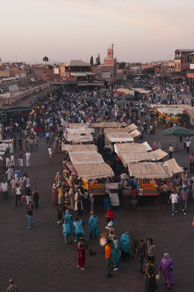 Jema al Fna Square, Marrakech, Morocco.