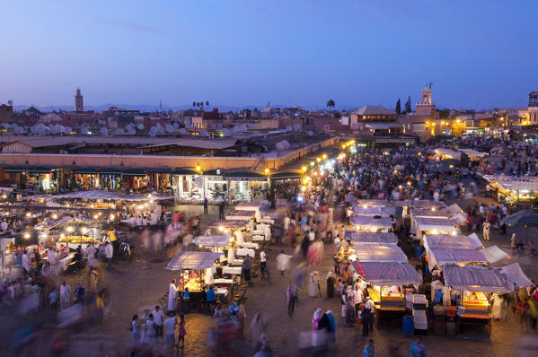 Jema al Fna Square, Marrakech, Morocco.