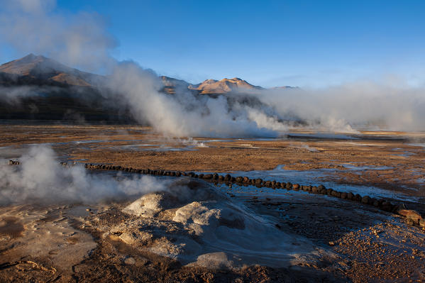 El Tatio Geysers, Atacama Desert, Chile.