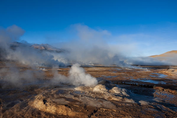El Tatio Geysers, Atacama Desert, Chile.