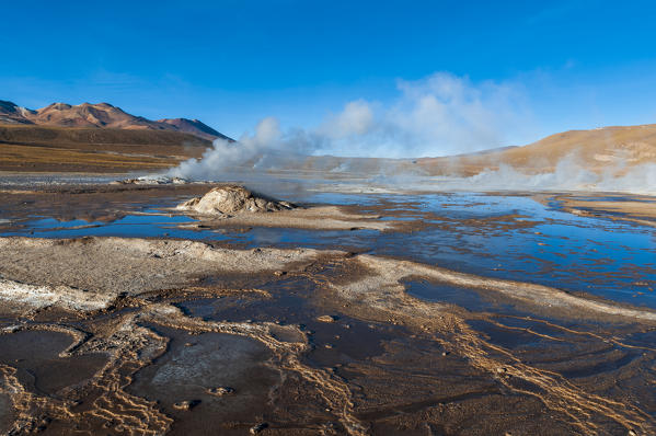 El Tatio Geysers, Atacama Desert, Chile.
