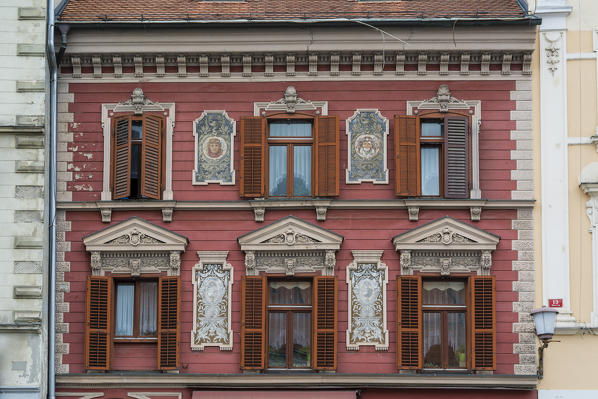 Glavni square in the old town, Maribor, Slovenia.