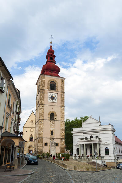 Slovenski square, Ptuj, Slovenia.