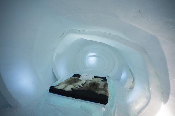 Ice Hotel, Jukkasjarvi, Sweden.