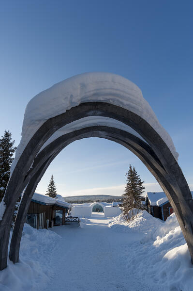 Ice Hotel, Jukkasjarvi, Sweden.