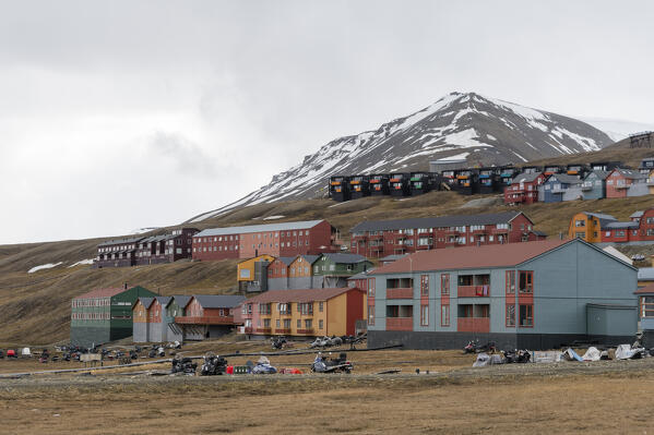 Longyearbyen, Spitsbergen, Svalbard Islands, Norway.