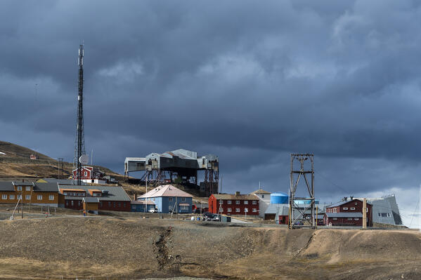 Longyearbyen, Spitsbergen, Svalbard Islands, Norway.