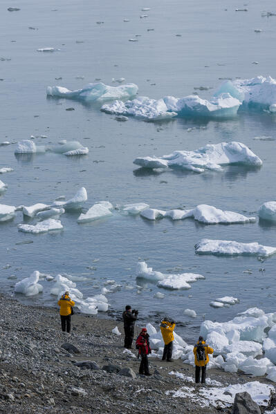 Isbjornhamna, Hornsund bay,  Spitsbergen, Svalbard Islands, Norway,