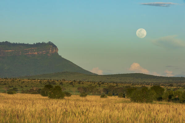 View od Lualenyi, Tsavo Conservation Area, Kenya.