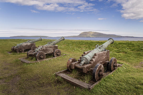 Europe, Denmark, Faroe Islands, Streymoy, Torshavn: the Lighthouse and its Historical park